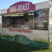 Reade Caterers hog roast stall